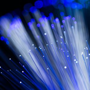 Internet technology fiber optic background